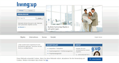 Desktop Screenshot of living-up.com